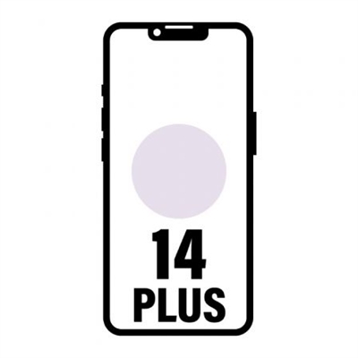 Apple MQ563QL/A Iphone 14 Plus 256Gb Purple - Pulgadas: 6,7; Memoria Interna (Rom): 256 Gb; Dual Sim: Sí; Memoria Interna (Ram): 6 Gb; Modelo: A15; Versión Sistema Operativo: Ios 16
