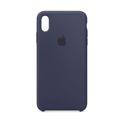 Apple MRWG2ZM/A Apple - Carcasa trasera para teléfono móvil - silicona - azul medianoche - para iPhone XS Max