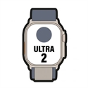 Apple MREQ3TY/A - Apple Watch Ultra 2 - 49 mm - titanio - reloj inteligente con Loop Alpine - tela - azul - 