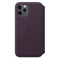 Apple MX072ZM/A - Iphone 11 Pro Leather Aubergine - Tipología Específica: Funda Para El Iphone; Material: Pi