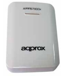 Approx APPPB7800W Power Bank Universal 7800 Mah (Blanco) Approx