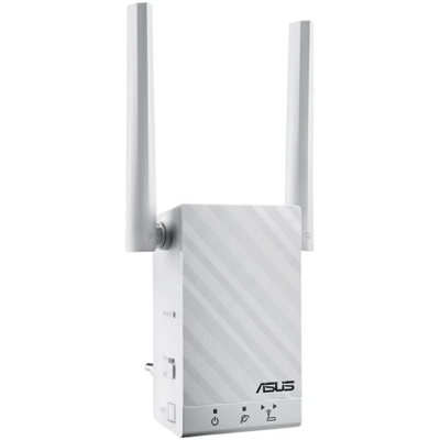 Asustek RP-AC55 Dual Band Wireless Ac1200 Gbe Lan - Tipo Alimentación: Ac; Número De Puertos Lan: 1 N; Ubicación: Interior; Frecuencia Rf: 5 Ghz; Velocidad Wireless: 300 Mbps Mbit/S; Wireless Security: No; Supporto Poe 802.3Af: No