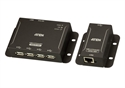 Aten UCE3250-AT-G - El extensor USB 2.0 Cat 5 de 4 puertos UCE3250 es un dispositivo de dos unidades que reali