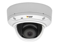 Axis 0547-001 AXIS M3026-VE Network Camera - Cámara de vigilancia de red - cúpula - para exteriores - a prueba de vándalos / impermeable - color (Día y noche) - 3 MP - 2048 x 1536 - montaje M12 - iris fijo - focal fijado - LAN 10/100 - MPEG-4, MJPEG, H.264 - PoE Class