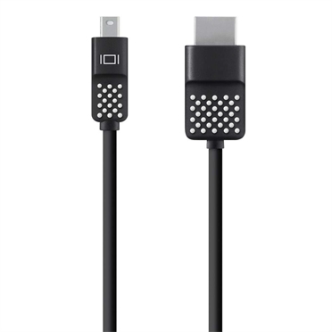 Belkin F2CD080BT06 Cable Dpp Mini Displayport To Hdmi - Tipo Conector Externo: Minidisplay Port; Formato Conector Externo: Macho; Tipo Conector Interno: Hdmi; Formato Conector Interno: Macho; Nº De Unidades Por Paquete: 1; Color: Negro