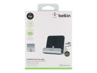 Belkin F8J088BT Belkin Express - Estación de anclaje para teléfono móvil, tableta - para Apple iPad/iPhone/iPod (Lightning)