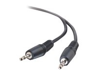 C2g 80118 C2G - Cable de audio - mini-phone stereo 3.5 mm macho a mini-phone stereo 3.5 mm macho - 3 m - blindado