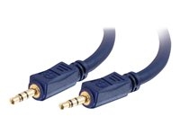 C2g 80294 C2G Velocity - Cable de audio - mini-phone stereo 3.5 mm macho a mini-phone stereo 3.5 mm macho - 50 cm - blindado