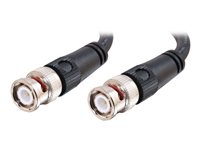 C2g 80367 C2G - Cable de vídeo - BNC macho a BNC macho - 3 m - coaxial con doble apantallamiento