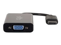C2g 80501 C2G HDMI to VGA and Stereo Audio Adapter Converter Dongle - Vídeo conversor - HDMI - HDMI, VGA - negro