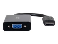 C2g 80503 C2G HDMI Mini to VGA Adapter Converter Dongle - Vídeo conversor - HDMI - VGA - negro