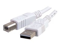 C2g 81563 C2G - Cable USB - USB (M) a USB Tipo B (M) - USB 2.0 - 5 m - blanco