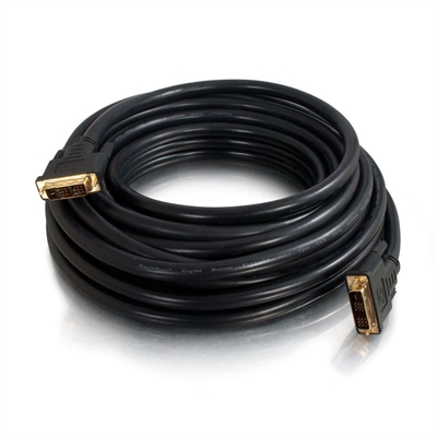 C2g 82020 C2G Pro Series - Cable DVI - DVI-D (M) a DVI-D (M) - 15.2 m - negro