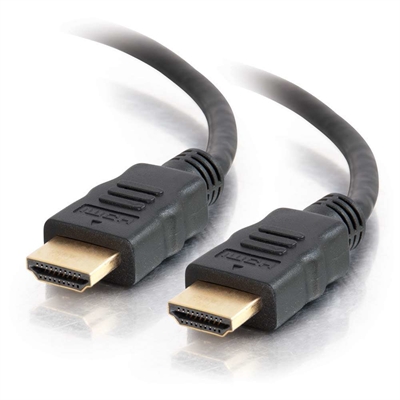 C2g 82024 C2G 0.5m High Speed HDMI Cable with Ethernet - 4k - UltraHD - Cable HDMI con Ethernet - HDMI macho a HDMI macho - 50 cm - blindado - negro