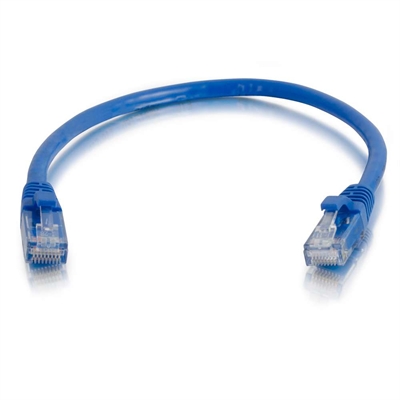 C2g 83171 C2G Cat5e Booted Unshielded (UTP) Network Patch Cable - Cable de interconexión - RJ-45 (M) a RJ-45 (M) - 50 m - UTP - CAT 5e - moldeado, sin enganches, trenzado - azul