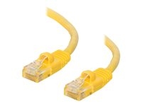 C2g 83247 C2G Cat5e Booted Unshielded (UTP) Network Patch Cable - Cable de interconexión - RJ-45 (M) a RJ-45 (M) - 10 m - UTP - CAT 5e - moldeado, sin enganches, trenzado - amarillo