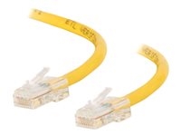 C2g 83354 C2G Cat5e Non-Booted Unshielded (UTP) Network Crossover Patch Cable - Cable cruzado - RJ-45 (M) a RJ-45 (M) - 7 m - UTP - CAT 5e - trenzado, uniboot - amarillo