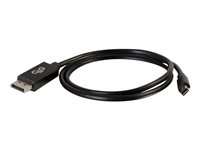 C2g 84300 C2G 1m Mini DisplayPort to DisplayPort Adapter Cable 4K UHD - Black - Cable DisplayPort - Mini DisplayPort (M) a DisplayPort (M) - 1 m - negro