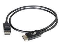 C2g 84402 C2G 3m DisplayPort Cable with Latches 8K UHD M/M - 4K - Black - Cable DisplayPort - DisplayPort (M) a DisplayPort (M) - 3 m - trabado - negro