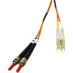 C2g 85273 C2G Low-Smoke Zero-Halogen - Cable de interconexión - LC de modos múltiples (M) a modo múltiple ST (M) - 3 m - fibra óptica - 62,5/125 micras - naranja