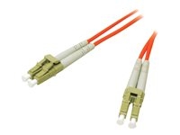 C2g 85289 C2G Low-Smoke Zero-Halogen - Cable de interconexión - LC de modos múltiples (M) a LC de modos múltiples (M) - 3 m - fibra óptica - 62,5/125 micras - naranja