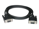 C2g 81417 - C2G - Cable de módem nulo - DB-9 (H) a DB-9 (H) - 1 m - tornillos de mariposa - negro