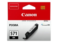 Canon 0385C001 Canon CLI-571BK - 7 ml - negro - original - depósito de tinta - para PIXMA TS5051, TS5053, TS5055, TS6050, TS6051, TS6052, TS8051, TS8052, TS9050, TS9055