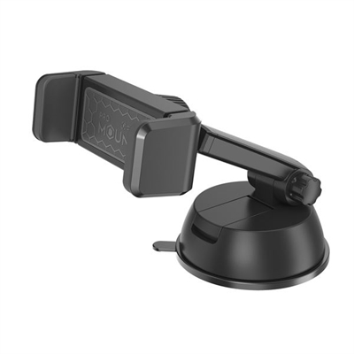 Celly MOUNTEXTBK Celly Soporte Coche Smartphone Ventosa 360 Hasta 6 5 Pulgadas - Color Principal: Negro; Material: Plástico