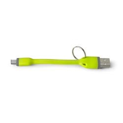 Celly USBTYPECKEYGN Usb Typec Keychain 12 Cm Gn - Material: Pvc; Color Principal: Verde; Tipo De Conector 1: Usb; Tipo De Conector 2: Usb-C; Output Soportado: 3 A; Longitud De Cable: 0,12 M