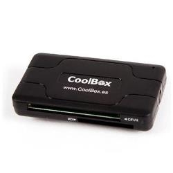 Coolbox CRCOOCRE065 Card Reader Externo Coolbox Cre-065 Dnie - Tipología: Externo; Color Primario: Negro; Interfaz: Usb 2.0; Sim Card: Sí; Smart Card: Sí; Compact Flash I: No; Memory Stick: No