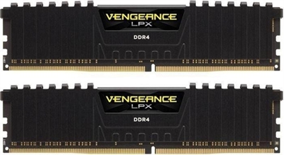 Corsair CMK32GX4M2B3000C15 Corsair Vengeance LPX 32GB DDR4-3000. Componente para: PC/servidor, Memoria interna: 32 GB, Diseño de memoria (módulos x tamaño): 2 x 16 GB, Tipo de memoria interna: DDR4, Velocidad de memoria del reloj: 3000 MHz, Forma de factor de memoria: 288-pin DIMM, Latencia CAS: 15, Color del producto: Negro
