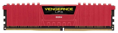 Corsair CMK8GX4M1A2666C16R Corsair Vengeance LPX 8GB DDR4-2666. Componente para: PC/servidor, Memoria interna: 8 GB, Diseño de memoria (módulos x tamaño): 1 x 8 GB, Tipo de memoria interna: DDR4, Velocidad de memoria del reloj: 2666 MHz, Forma de factor de memoria: 288-pin DIMM, Latencia CAS: 16, Color del producto: Rojo