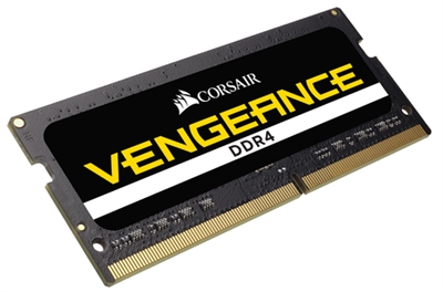 Corsair CMSX8GX4M1A2400C16 Corsair Vengeance 8GB DDR4 SODIMM 2400MHz. Componente para: Portátil, Memoria interna: 8 GB, Diseño de memoria (módulos x tamaño): 1 x 8 GB, Tipo de memoria interna: DDR4, Velocidad de memoria del reloj: 2400 MHz, Forma de factor de memoria: 260-pin SO-DIMM, Latencia CAS: 16, Color del producto: Negro