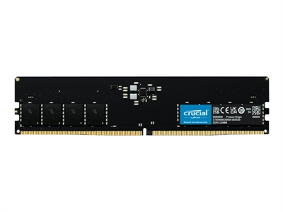 Crucial CT16G56C46U5 Crucial - DDR5 - módulo - 16 GB - DIMM de 288 contactos - 5600 MHz / PC5-44800 - CL46 - 1.1 V - sin búfer - on-die ECC