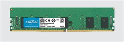 Crucial CT8G4RFS8266 Crucial - DDR4 - módulo - 8 GB - DIMM de 288 espigas - 2666 MHz / PC4-21300 - CL19 - 1.2 V - registrado - ECC