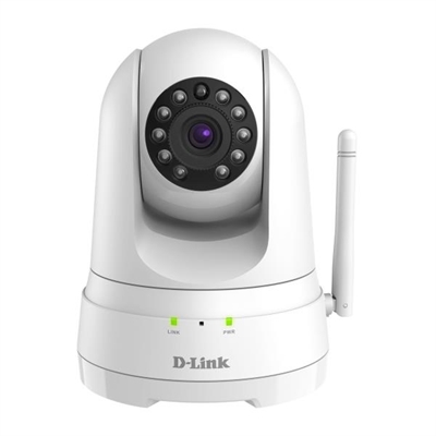 D-Link DCS-8525LH D-Link DCS 8525LH - Cámara de vigilancia de red - panorámico / inclinación - en interior - color (Día y noche) - 2 MP - 1920 x 1080 - 1080p - focal fijado - audio - inalámbrico - Wi-Fi - LAN 10/100, Bluetooth 4.0 - MJPEG, H.264 - CC 5 V