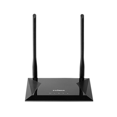 Edimax BR-6428NS V5 CONEXIÓN WANEthernet WAN: SiDSL WAN: NoRanura para tarjeta SIM: NoCompatible con módem USB 3G / 4G: NoCARACTERÍSTICAS DE LAN INALÁMBRICOBanda Wi-Fi: Banda única (2,4 GHz)Estándar Wi-Fi: Wi-Fi 4 (802.11n)Tasa de transferencia de datos WLAN (máx.): 300 Mbit/sWi-Fi estándares: 802.11b,802.11g,Wi-Fi 4 (802.11n)CONEXIÓNEthernet: SiTipo de interfaz Ethernet LAN: Ethernet rápidoEstándares de red: IEEE 802.11b,IEEE 802.11g,IEEE 802.11nEthernet LAN, velocidad de transferencia de datos: 10,100 Mbit/sTecnología de cableado: 10/100Base-T(X)Reenvío de puertos: SiDNS dinámico: SiReceptor de sensibilidad: 11g (11Mbps): -79 ±2dBm, 11g (54Mbps): -68±2dBm, 11n (20MHz, MCS7): -67±2dBm, 11n (40MHz, MCS7): -64±2dBmREDES MÓVILES3G: No4G: NoPUERTOS E INTERFACESEthernet LAN (RJ-45) cantidad de puertos: 5Puerto USB: NoRanura(s) para tarjetas de memoria: NoEnchufe de entrada de CC: SiCARACTERÍSTICAS DE ADMINISTRACIÓNAdministación basada en web: SiBotón de restaurar: SiSeguridad por pulsador WPS: SiSEGURIDADAlgoritmos de seguridad soportados: WEP,WPA,WPA2,WPA2-PSK,WPSCortafuegos: SiSeguridad con cortafuegos: SPI Firewall, IP and MAC Address Binding, Wireless MAC FilteringEl acceso de invitados: SiLista de Control de Acceso (ACL): SiCortafuegos stateful: SiFiltrado: SiMAC, filtro de direcciones: SiRegistro de eventos en sistema: SiSoporte DMZ: SiPROTOCOLOSDHCP, cliente: SiDHCP, servidor: SiConectar y usar universal (UPnP, Universal Plug and Play): SiProtocolos de red compatibles: Dynamic IP, Static IP, PPPoE, IPv4DISEÑOTipo de producto: Router de sobremesaColor del producto: NegroIndicadores LED: PoderANTENATipo de antena: ExternoCantidad de antenas: 2Potencia de transmisión: 16 dBmWCARACTERÍSTICASMemoria interna: 8 MBMemoria Flash: 2 MBFirmware actualizable: SiCertificación: CE, RoHSCONTROL DE ENERGÍAAlimentación: CCVoltaje de salida: 9 VCorriente de salida: 0,4 ACONDICIONES AMBIENTALESIntervalo de temperatura operativa: 0 - 40 °CIntervalo de humedad relativa para funcionamiento: 10 - 90%PESO Y DIMENSIONESAncho: 153,8 mmProfundidad: 107 mmAltura: 25 mmPeso: 150 gEMPAQUETADOTipo de embalaje: CajaNúmero de productos incluidos: 1 pieza(s)