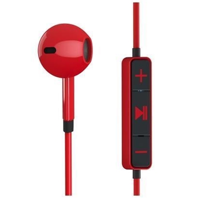 Energy-Sistem 428410 Energy Earphones 1 Bluetooth - Auriculares internos con micro - auriculares de oído - Bluetooth - inalámbrico - rojo