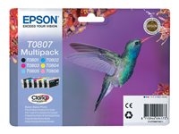 Epson C13T08074011 (T080140+240+340+440+540+640) Epson Stylus Photo R-265/360/Rx-560/585/685 Cartucho Multipack 6 Colores