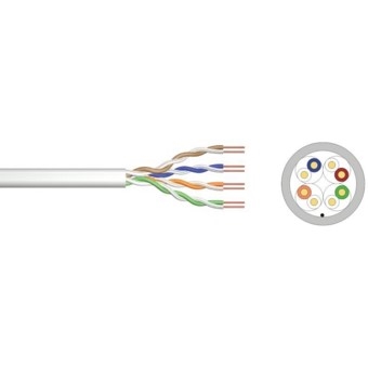 Ewent IM1216 Ewent IM1216. Longitud de cable: 305 m, Cable estándar: Cat6, Blindaje de cable: U/UTP (UTP)