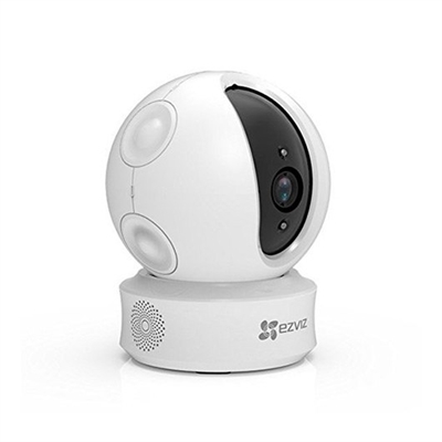 Ezviz CS-CV246-A0-3B1WFR EZVIZ C6C (ez360) 720p. Tipo: Cámara de seguridad IP, Colocación soportada: Interior, Tecnología de conectividad: Inalámbrico. Factor de forma: Almohadilla, Tipo de montaje: Techo/Escritorio, Color del producto: Blanco. Ángulo de campo de visión (FOV): 360°, Ángulo de visión, horizontal: 340°, Ángulo de visión, diagonal: 90°. Tipo de sensor: CMOS, Tamaño del sensor óptico: 25,4 / 4 mm (1 / 4). Zoom digital: 4x, Distancia focal fija: 4 mm