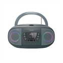 Fonestar BOOM-GO-G - RADIO CD FONESTAR BOOM-GO-G GRIS CD PLAYER USB MP3 PLAYER FM RADIO RGB