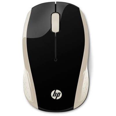 Hp 2HU83AA#ABB Hp 200 Silk Gold Wireless Mouse - Interfaz: Wi-Fi; Color Principal: Oro; Ergonómico: No