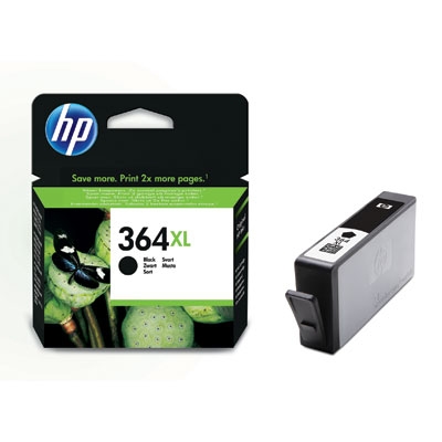 Hp CN684EE#301 HP 364XL - Alto rendimiento - negro - original - cartucho de tinta - para Deskjet 35XX, Photosmart 55XX, 55XX B111, 65XX, 7510 C311, 7520, Wireless B110