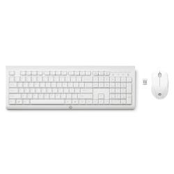 Hp M7P30AA#ABE C2710 Wireless Keyboard+Mouse White - Interfaz: Wi-Fi; Interfaz: Inalámbrica; Disposición Del Teclado: Versión Española; Color Principal: Blanco; Color Principal: Blanco; Retroiluminación: No; Ergonómico: No