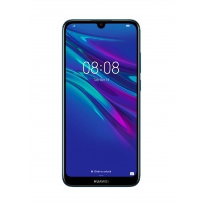 Huawei 51093MGE Huawei Smartphone Y6 2019, 2GB,32GB,6,13MP/5MP,Android 9.0,Dual SIM,3000 mAh,Azul,2 años