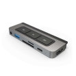 Hyper HD449 - HyperDrive 6-in-1 USB-C Media Hub - Estación de conexión - USB-C - HDMI - para Apple 10.9-