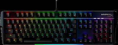 Hyperx 4P5E1AA#ABA HP 4P5E1AA. Formato del teclado: Completo (100%). Estilo de teclado: Derecho. Interfaz del dispositivo: IrDA, Interruptor del teclado: Interruptor mecánico, Diseño de teclado: QWERTY. Tipo de retroiluminación: LED RGB, Descansa muñecas. Longitud de cable: 1,8 m. Uso recomendado: Juego. Color del producto: Negro