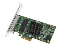 Intel I350T4V2 Intel I350T4V2. Interno. Tecnología de conectividad: Alámbrico, Interfaz de host: PCI Express, Interfaz: Ethernet. Rango máximo de transferencia de datos: 1000 Mbit/s. Color del producto: Verde, Plata