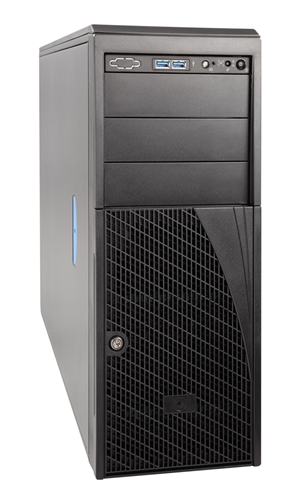 Intel P4304XXMUXX Intel Server Chassis P4304XXMUXX - Torre - 4U - SSI EEB - sin fuente de alimentación - negro cosmético - USB
